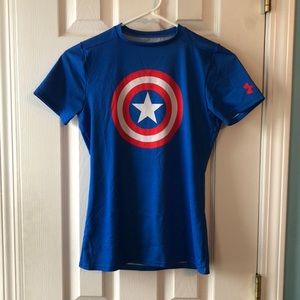 🌟Boys Captain America Tee WILL TAKE ANY OFFER🌟